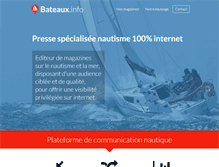Tablet Screenshot of bateaux.info